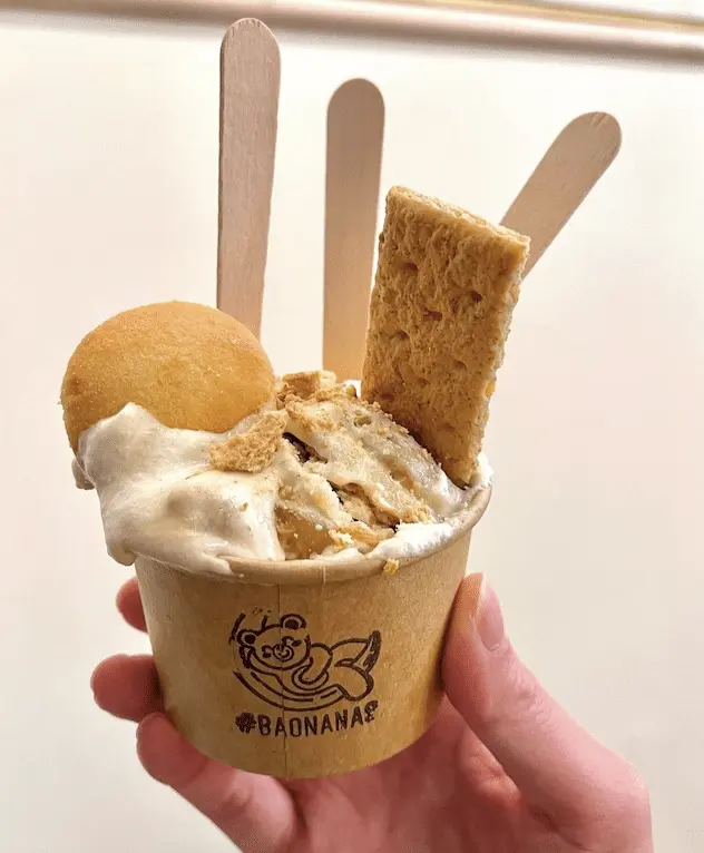 Baonanas banana pudding cup