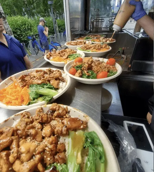 Terry And Yaki food truck catering.
