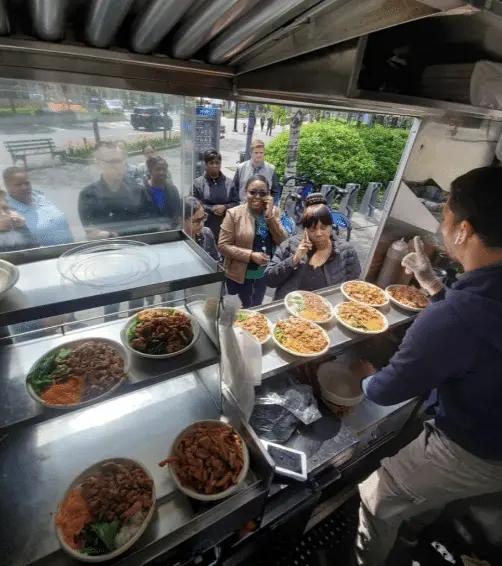 Terry and Yaki food truck.