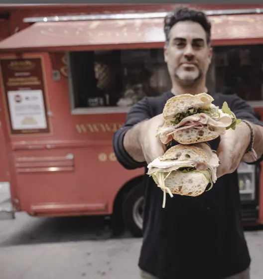 Disos italian food truck.