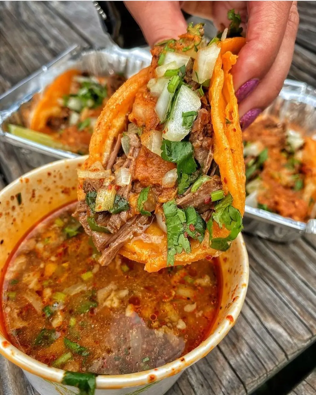 Birria Tacos El Toro Rojo