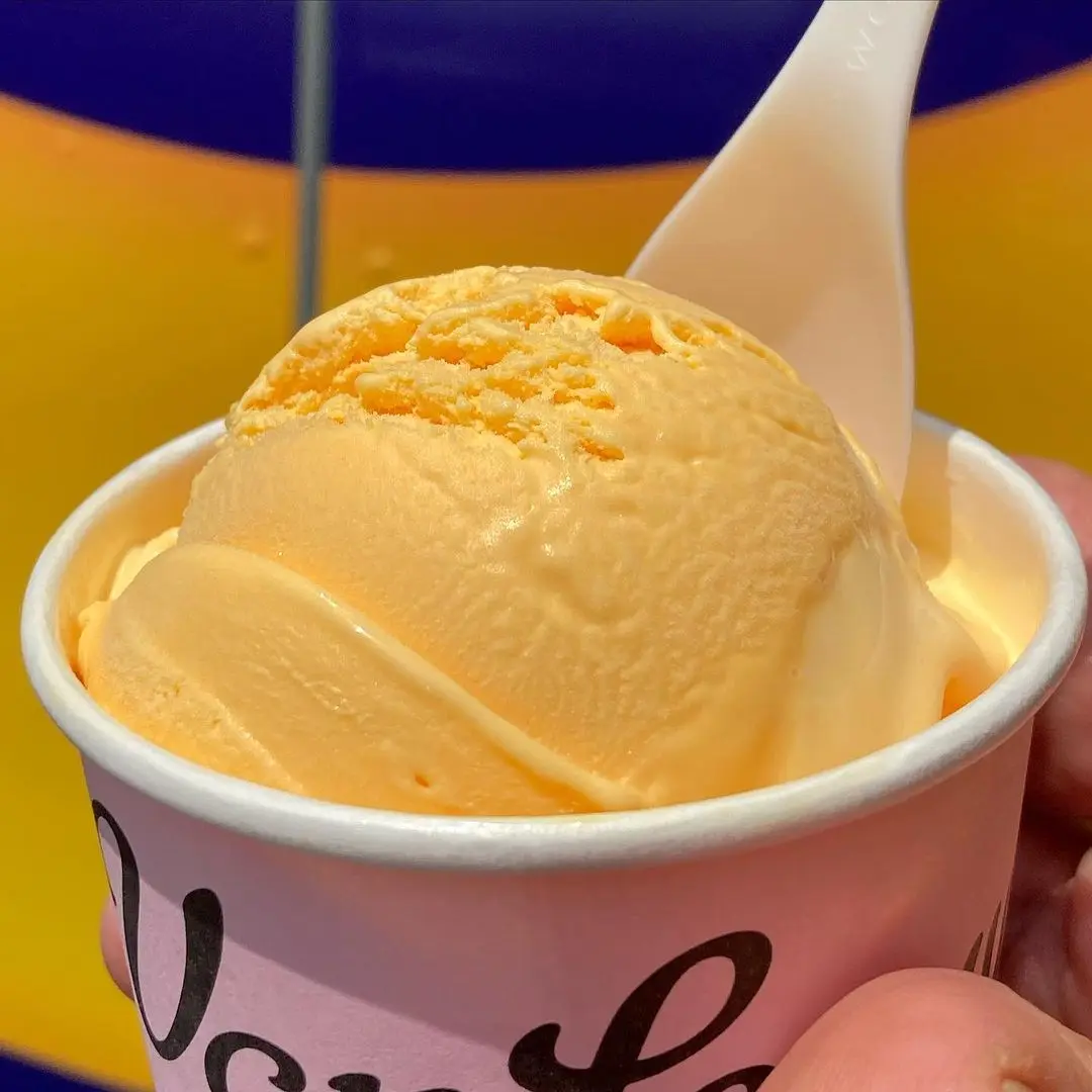 van leeuwen kraft soft serve mac and cheese ice cream