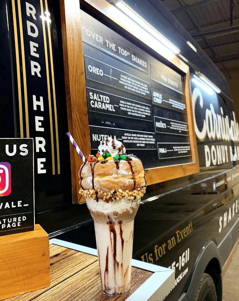 Carnivale Donut Bar Nutella Over the Top Shake