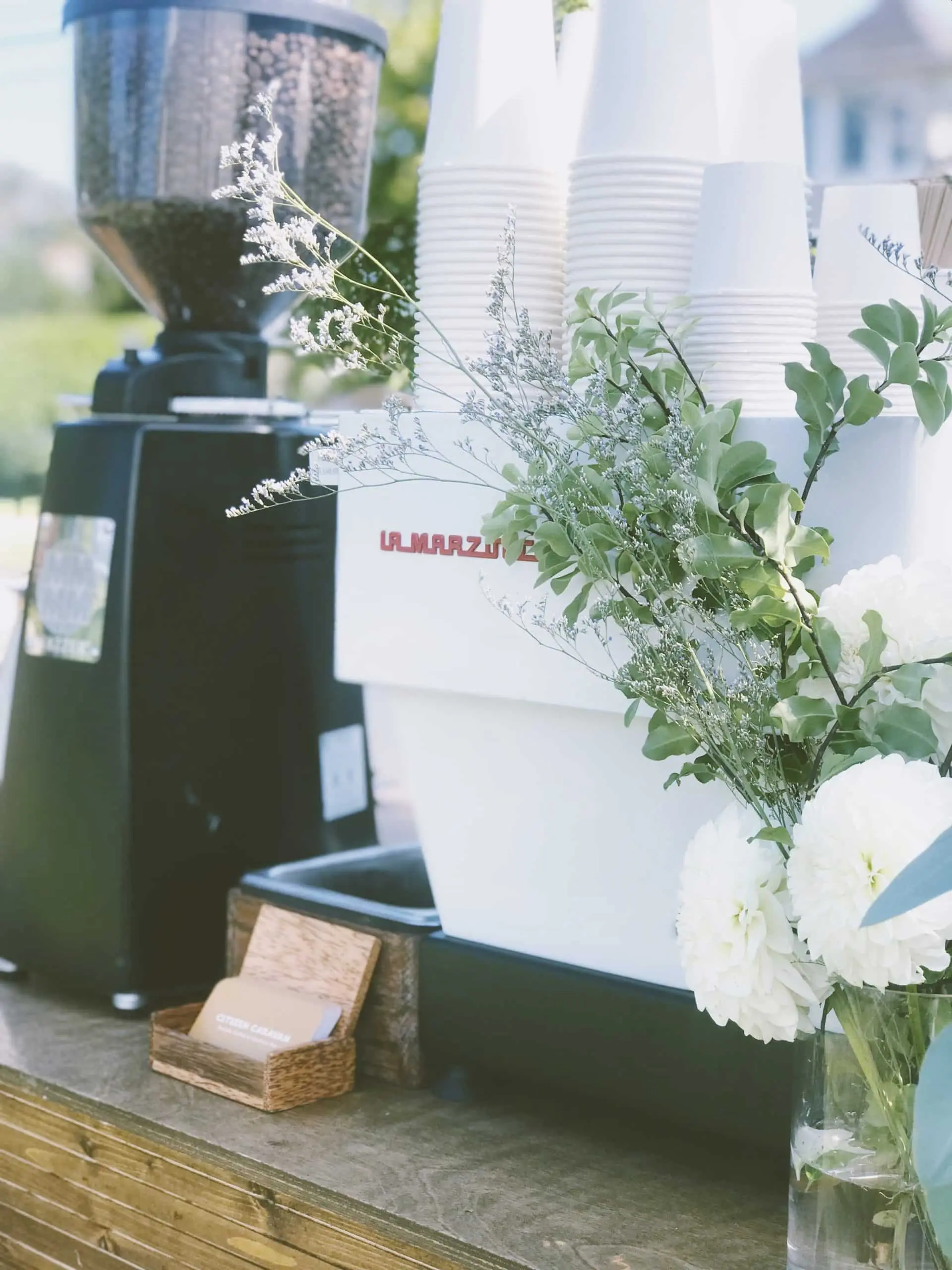 Espresso cart service New York