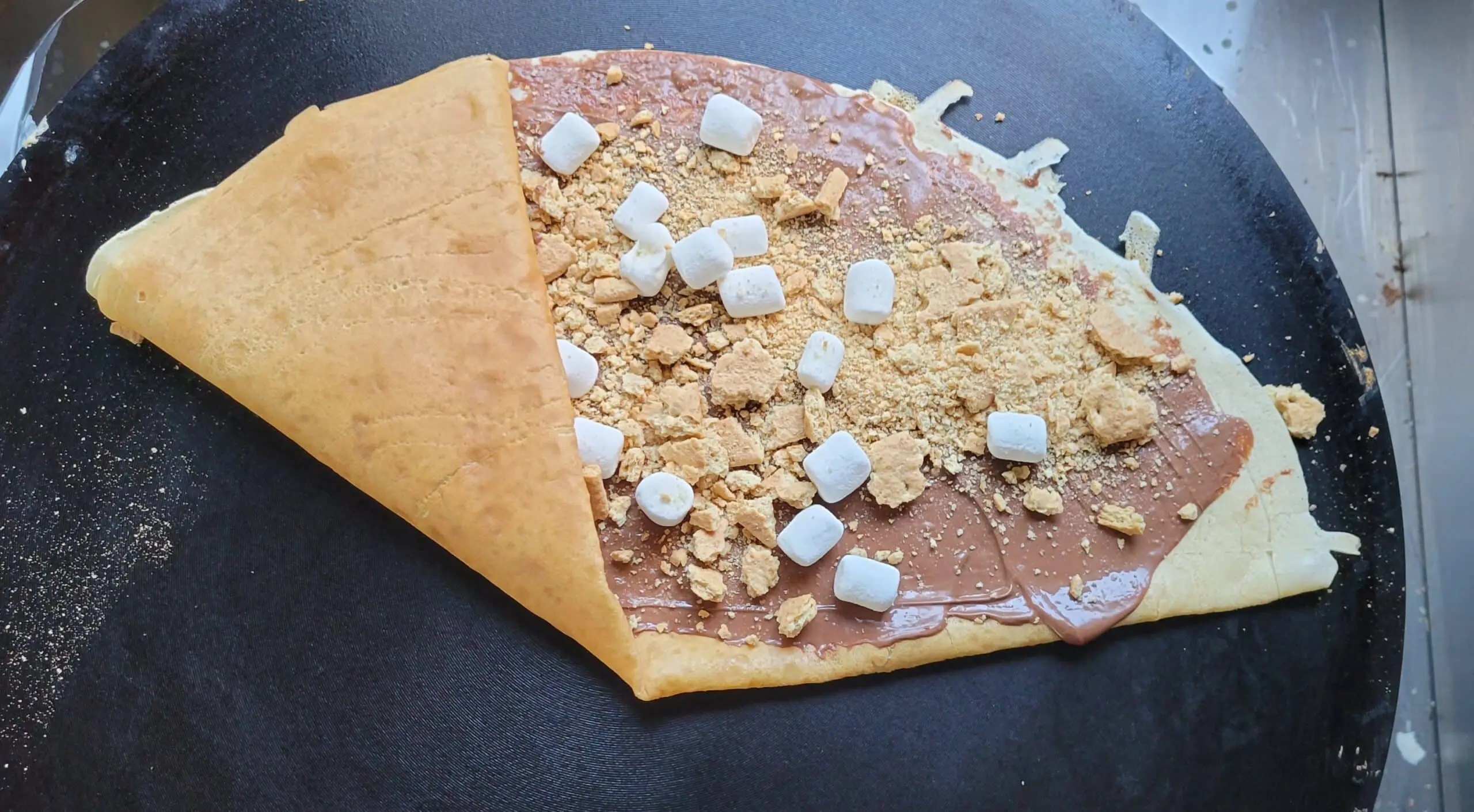 S'mores Crepe from Crepe It NYC food truck