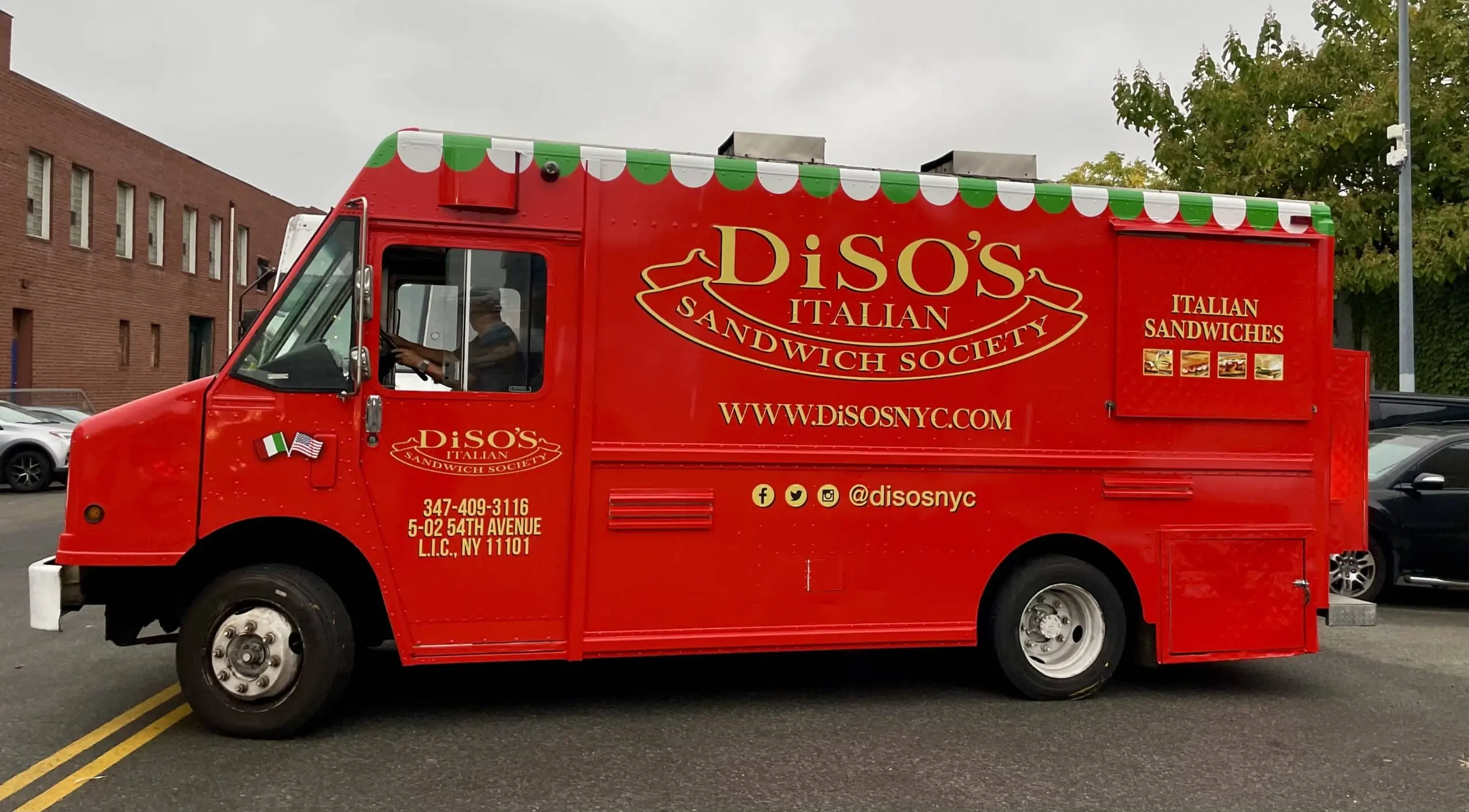 diso's italian sandwiches truck nyc