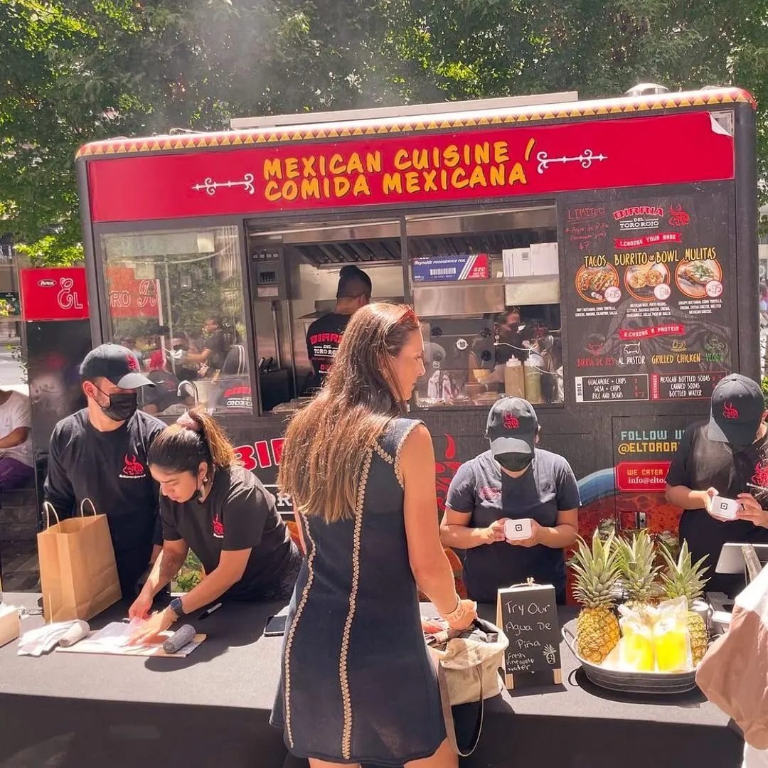 Birria Tacos Food Cart NYC El Toro Rojo Event Catering
