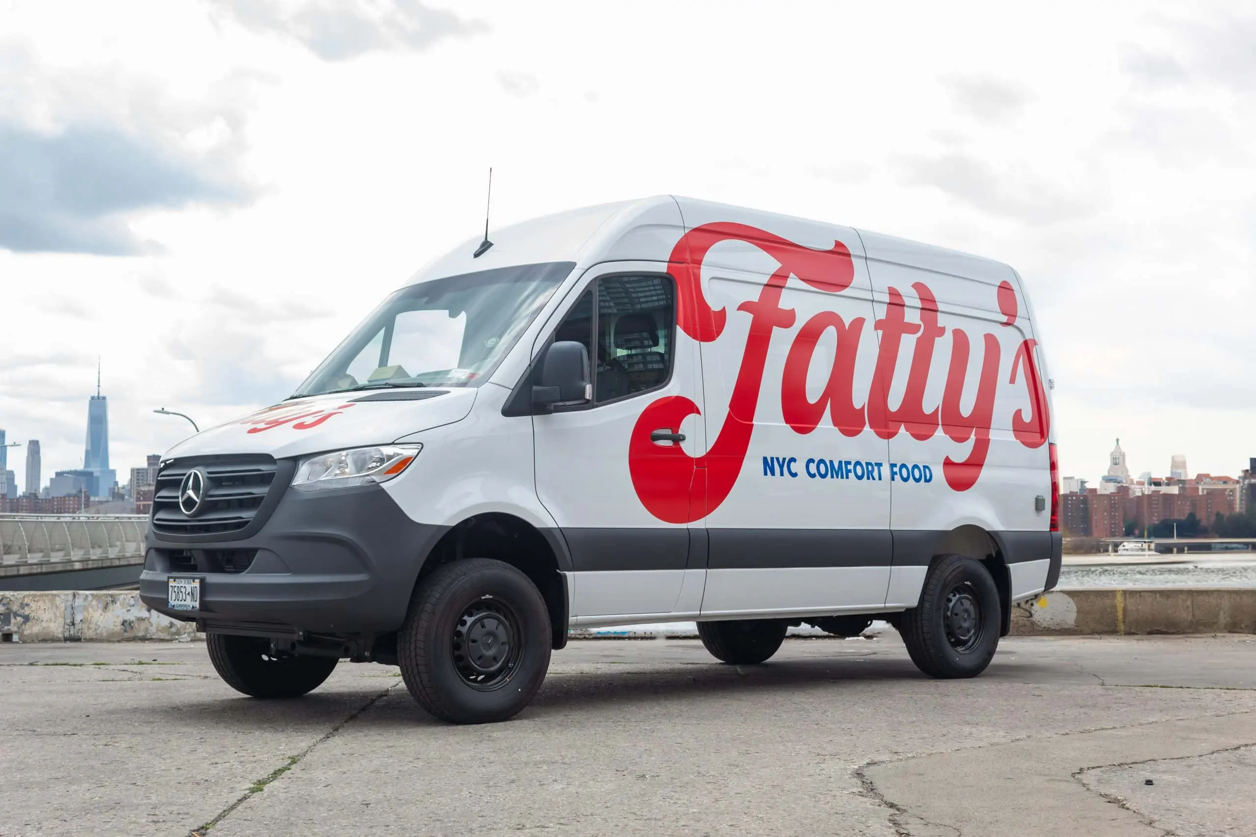 fattys new truck (van)