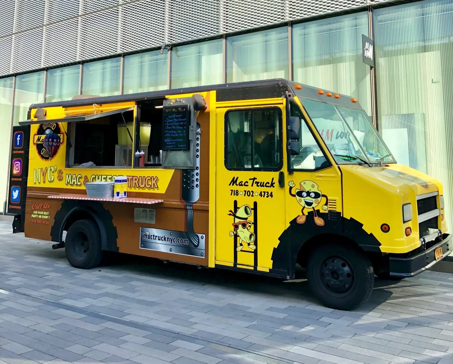 Mac n' cheese food truck catering NYC