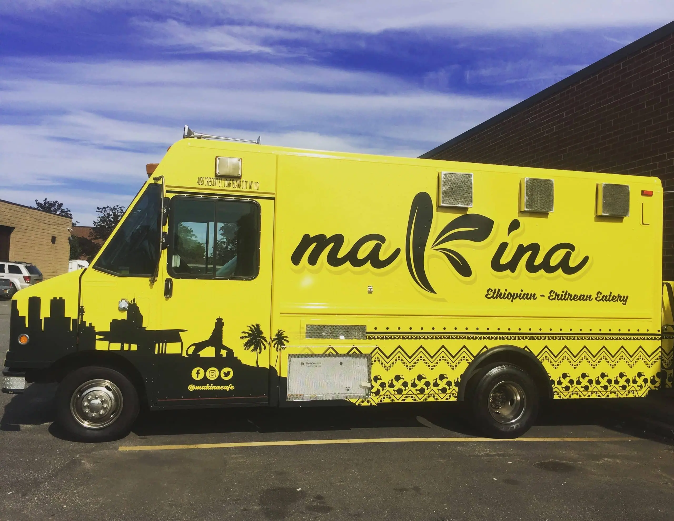 Makina Cafe Food Truck Ethiopian Catering NYC