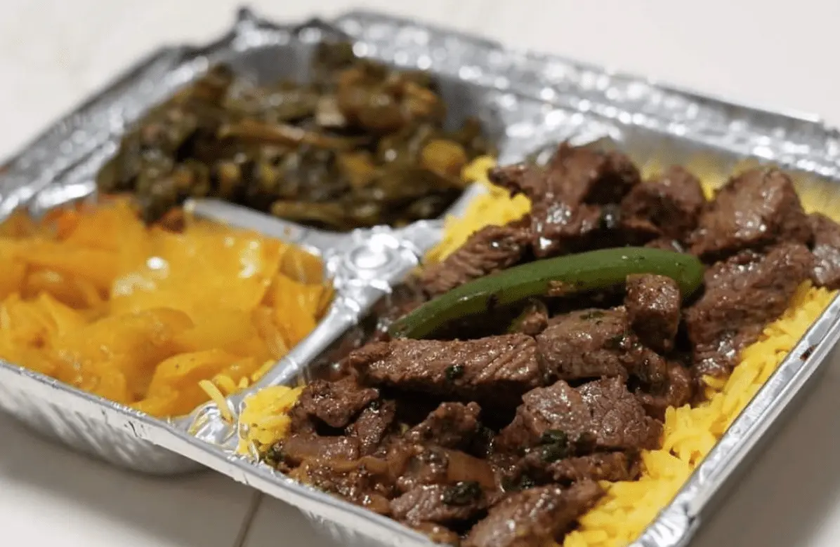 makina cafe food truck beef tibs