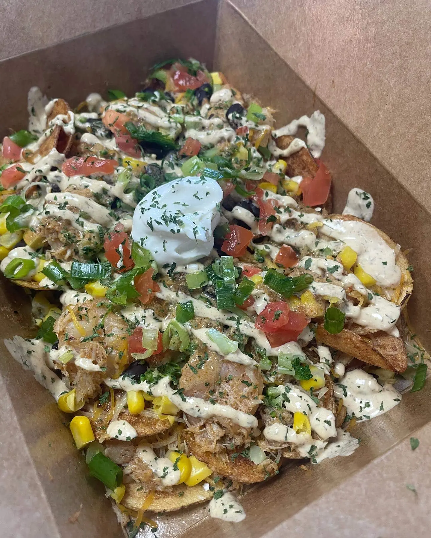 Seafood Nachos