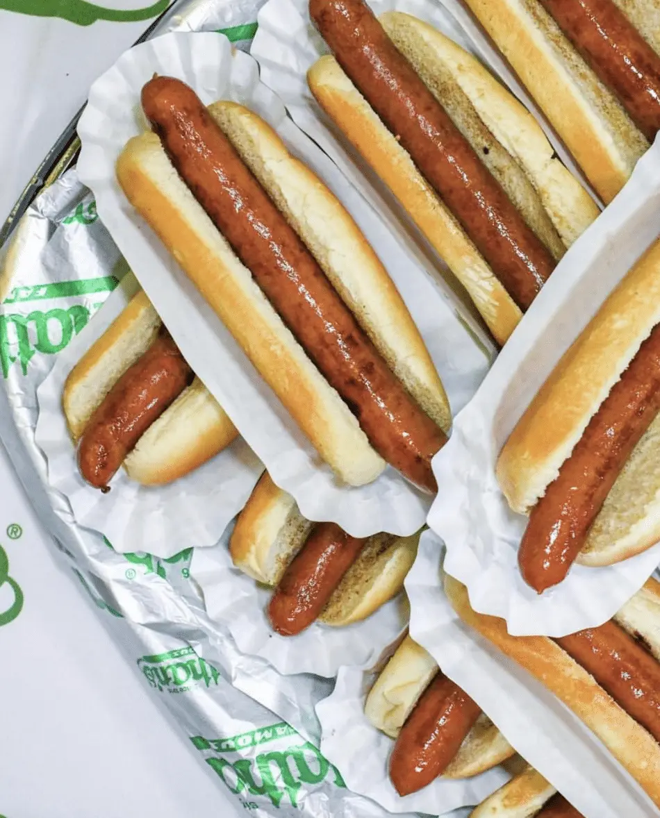 nathan's famous food cart hot dogs