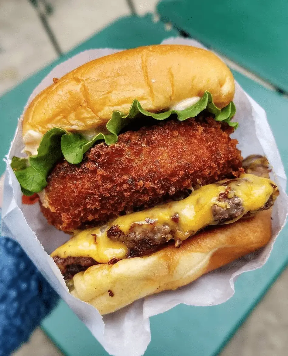 Shake Shack Shroom Burger NYC