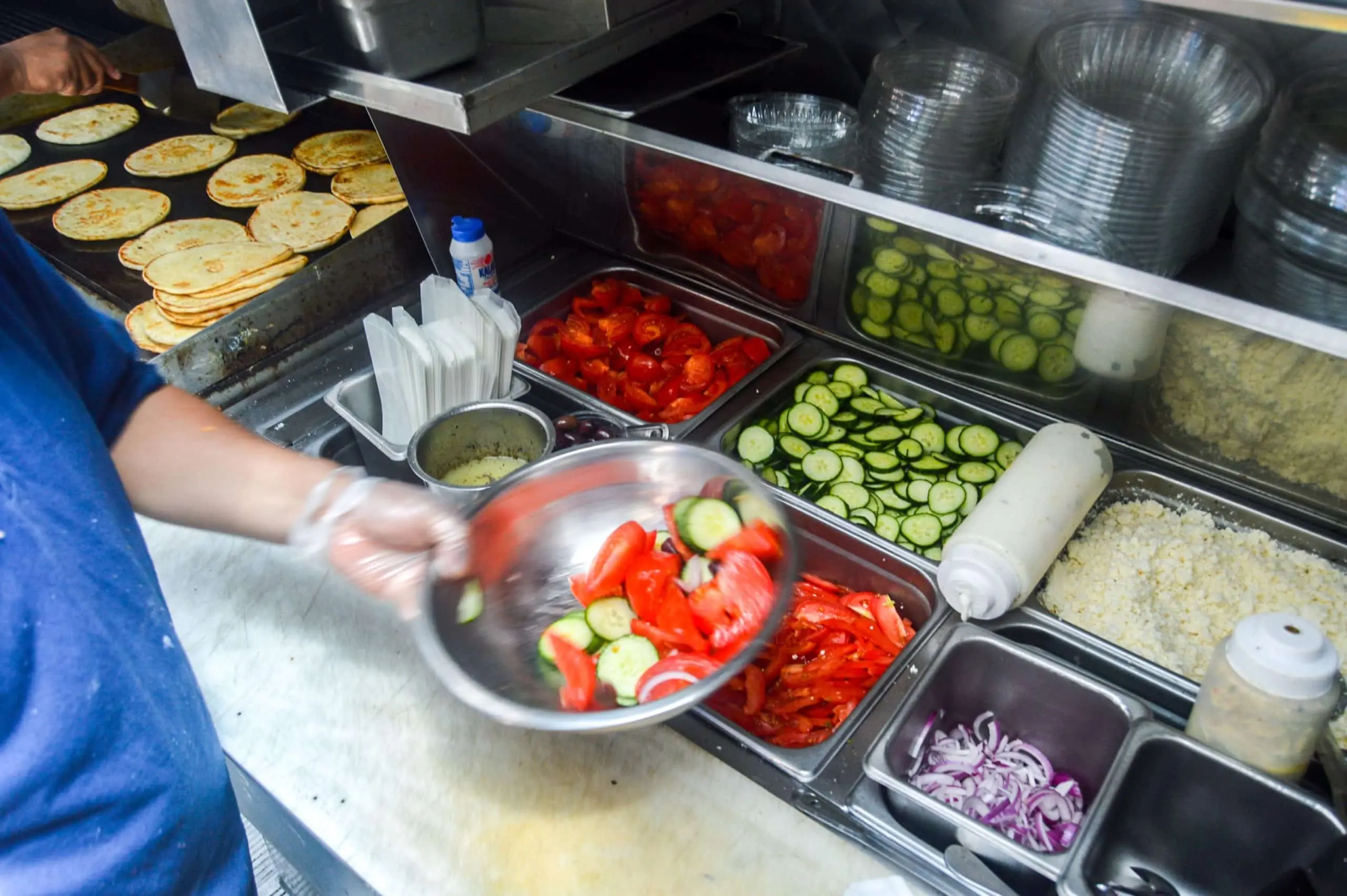 souvlaki gr food truck greek salad