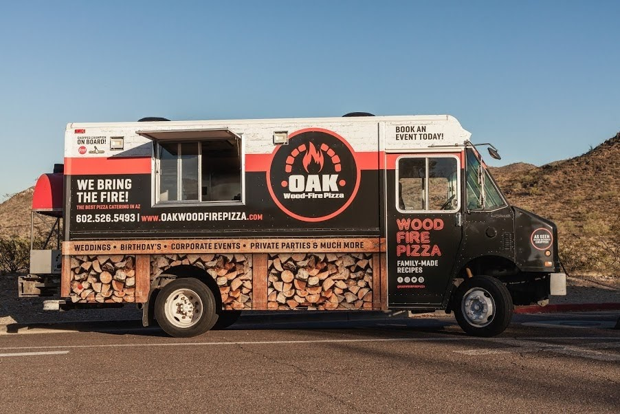 Oak Wood Fired Pizza | Phoenix Pizza Food Truck Catering | The Phoenix ...